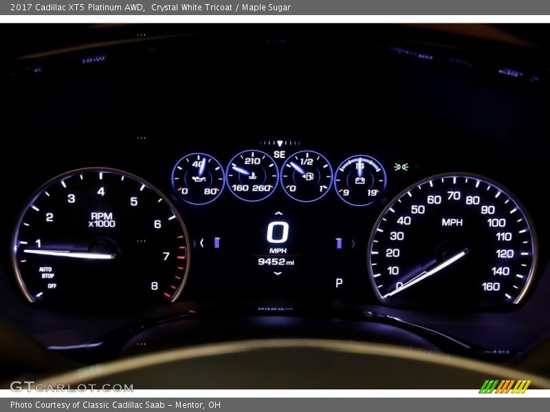  2017 XT5 Platinum AWD Platinum AWD Gauges