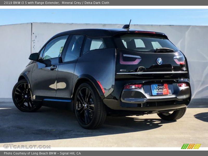 Mineral Grey / Deka Dark Cloth 2019 BMW i3 S with Range Extender