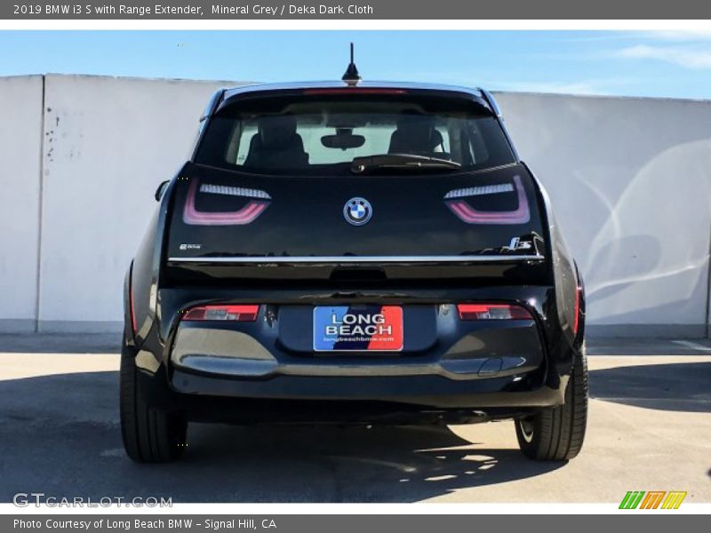Mineral Grey / Deka Dark Cloth 2019 BMW i3 S with Range Extender