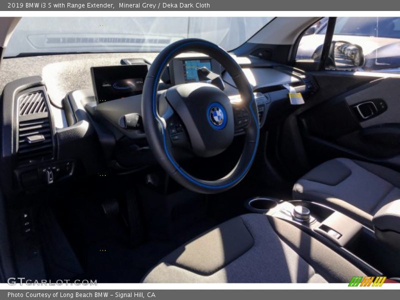 Mineral Grey / Deka Dark Cloth 2019 BMW i3 S with Range Extender