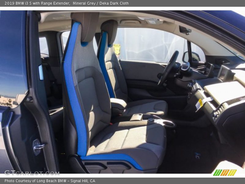 Mineral Grey / Deka Dark Cloth 2019 BMW i3 S with Range Extender