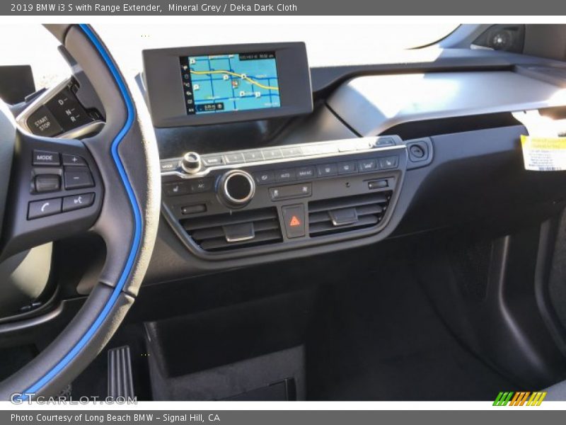 Mineral Grey / Deka Dark Cloth 2019 BMW i3 S with Range Extender