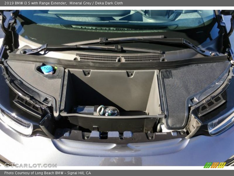 Mineral Grey / Deka Dark Cloth 2019 BMW i3 S with Range Extender