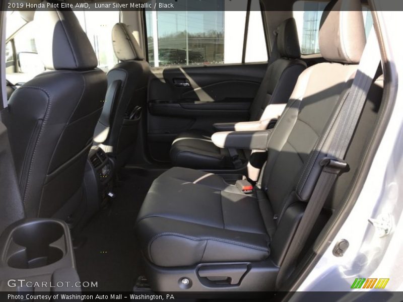 Rear Seat of 2019 Pilot Elite AWD