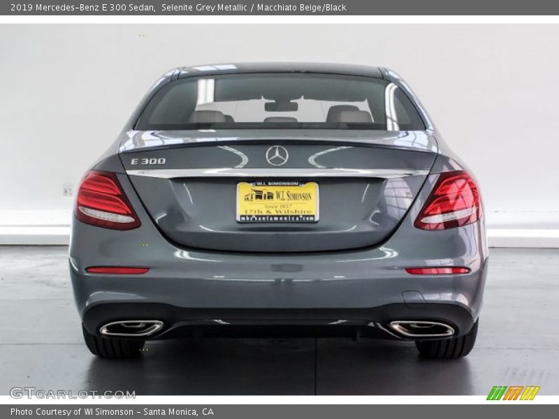 Selenite Grey Metallic / Macchiato Beige/Black 2019 Mercedes-Benz E 300 Sedan