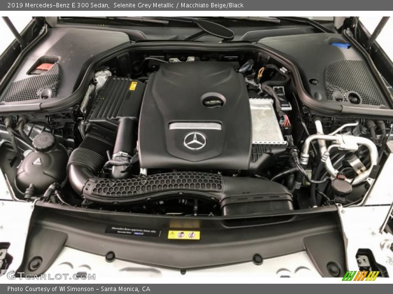 Selenite Grey Metallic / Macchiato Beige/Black 2019 Mercedes-Benz E 300 Sedan