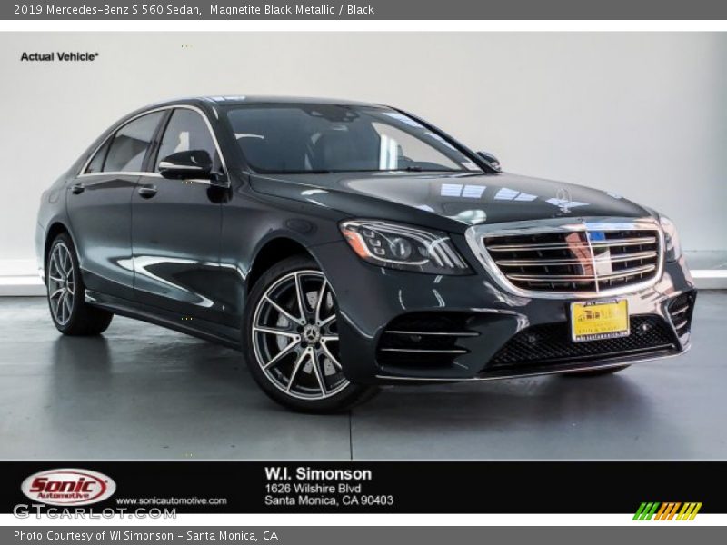 Magnetite Black Metallic / Black 2019 Mercedes-Benz S 560 Sedan