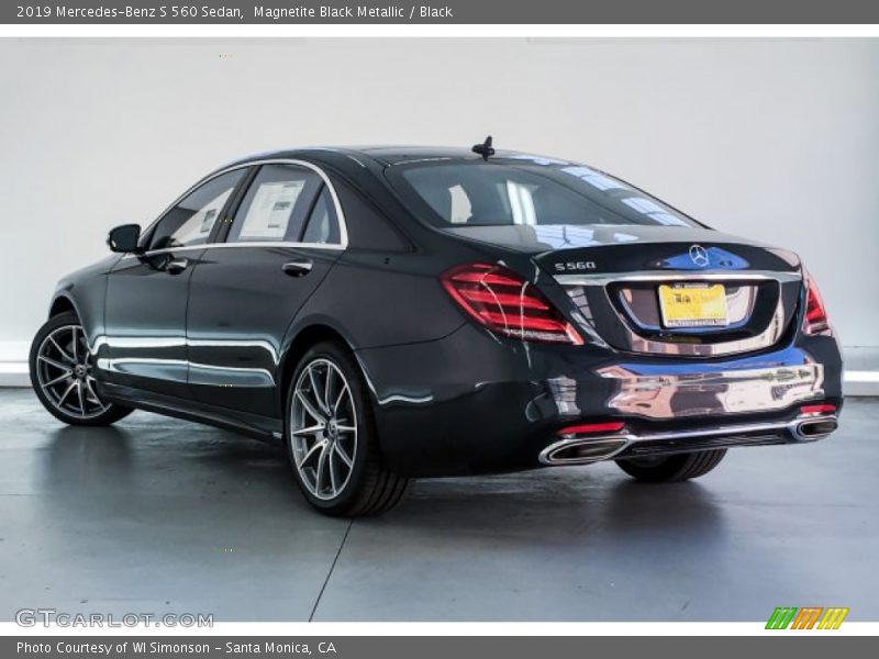 Magnetite Black Metallic / Black 2019 Mercedes-Benz S 560 Sedan