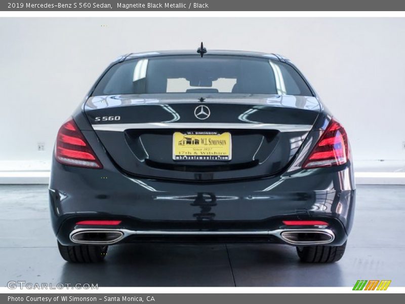 Magnetite Black Metallic / Black 2019 Mercedes-Benz S 560 Sedan