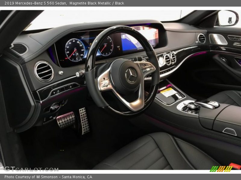 Magnetite Black Metallic / Black 2019 Mercedes-Benz S 560 Sedan