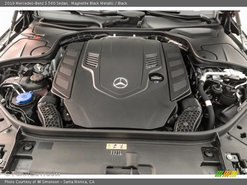  2019 S 560 Sedan Engine - 4.0 Liter biturbo DOHC 32-Valve VVT V8