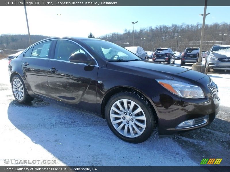 Espresso Bronze Metallic / Cashmere 2011 Buick Regal CXL Turbo