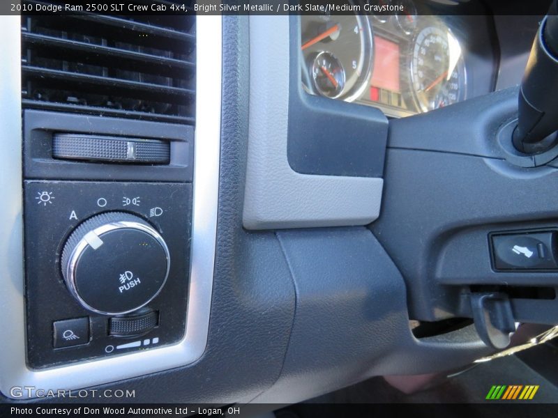 Bright Silver Metallic / Dark Slate/Medium Graystone 2010 Dodge Ram 2500 SLT Crew Cab 4x4