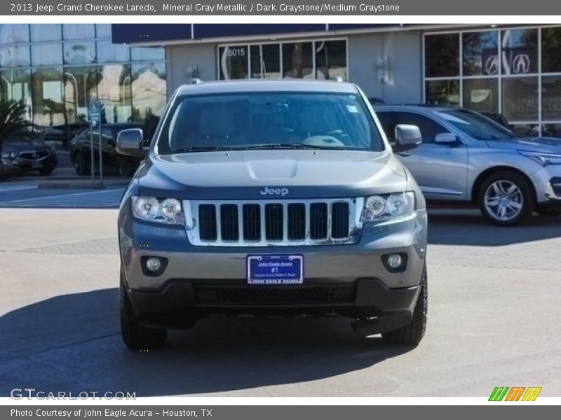 Mineral Gray Metallic / Dark Graystone/Medium Graystone 2013 Jeep Grand Cherokee Laredo