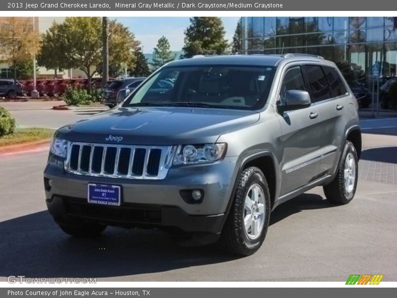 Mineral Gray Metallic / Dark Graystone/Medium Graystone 2013 Jeep Grand Cherokee Laredo