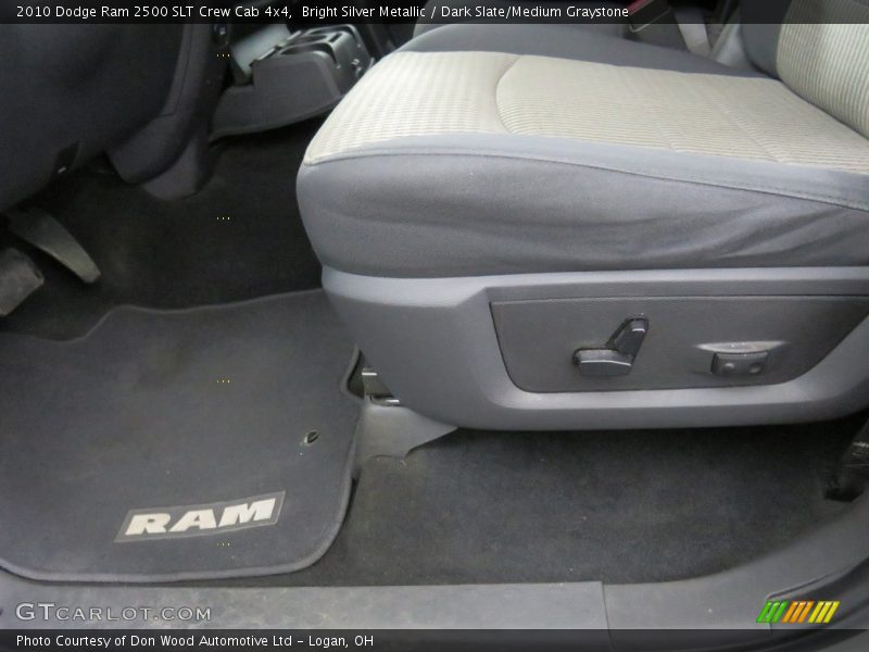 Bright Silver Metallic / Dark Slate/Medium Graystone 2010 Dodge Ram 2500 SLT Crew Cab 4x4
