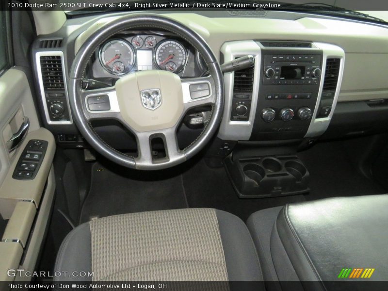 Bright Silver Metallic / Dark Slate/Medium Graystone 2010 Dodge Ram 2500 SLT Crew Cab 4x4