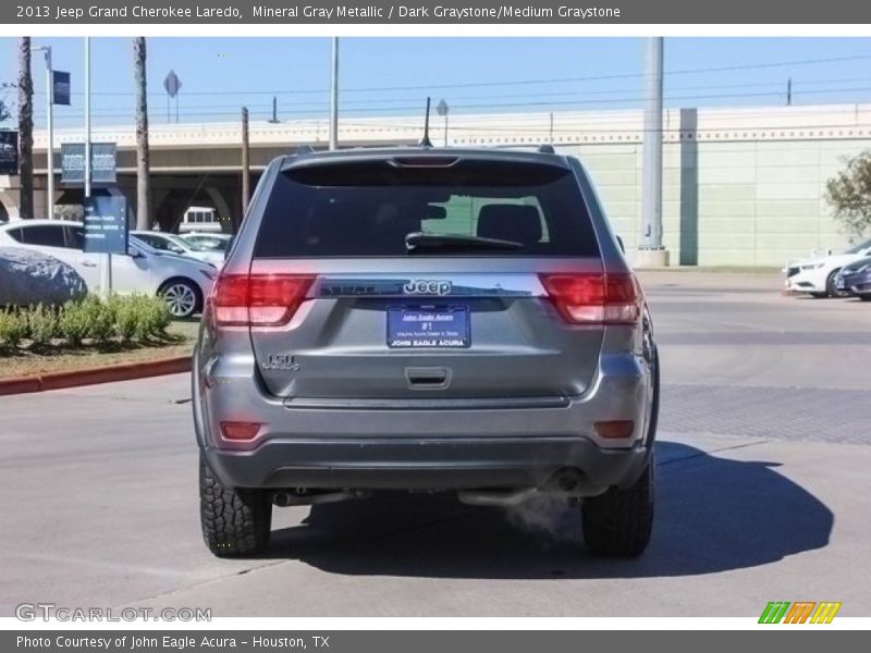 Mineral Gray Metallic / Dark Graystone/Medium Graystone 2013 Jeep Grand Cherokee Laredo