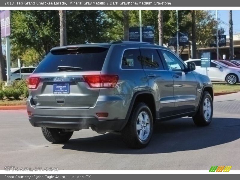 Mineral Gray Metallic / Dark Graystone/Medium Graystone 2013 Jeep Grand Cherokee Laredo