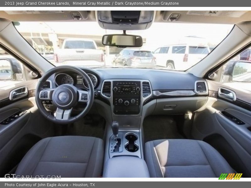 Mineral Gray Metallic / Dark Graystone/Medium Graystone 2013 Jeep Grand Cherokee Laredo