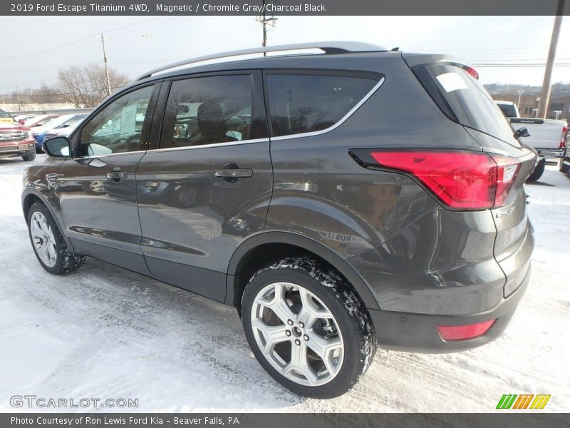 Magnetic / Chromite Gray/Charcoal Black 2019 Ford Escape Titanium 4WD