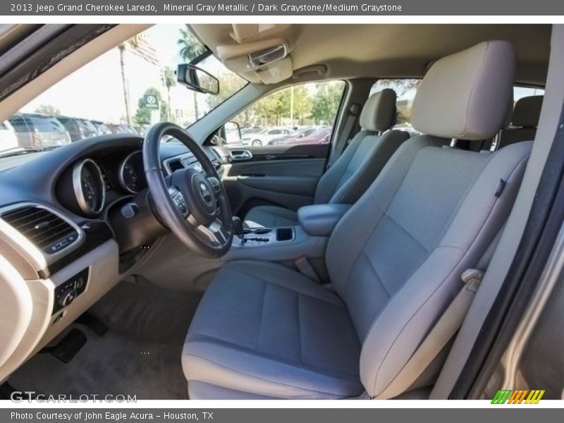 Mineral Gray Metallic / Dark Graystone/Medium Graystone 2013 Jeep Grand Cherokee Laredo