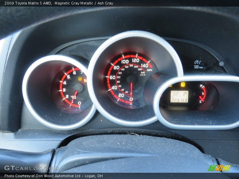 Magnetic Gray Metallic / Ash Gray 2009 Toyota Matrix S AWD