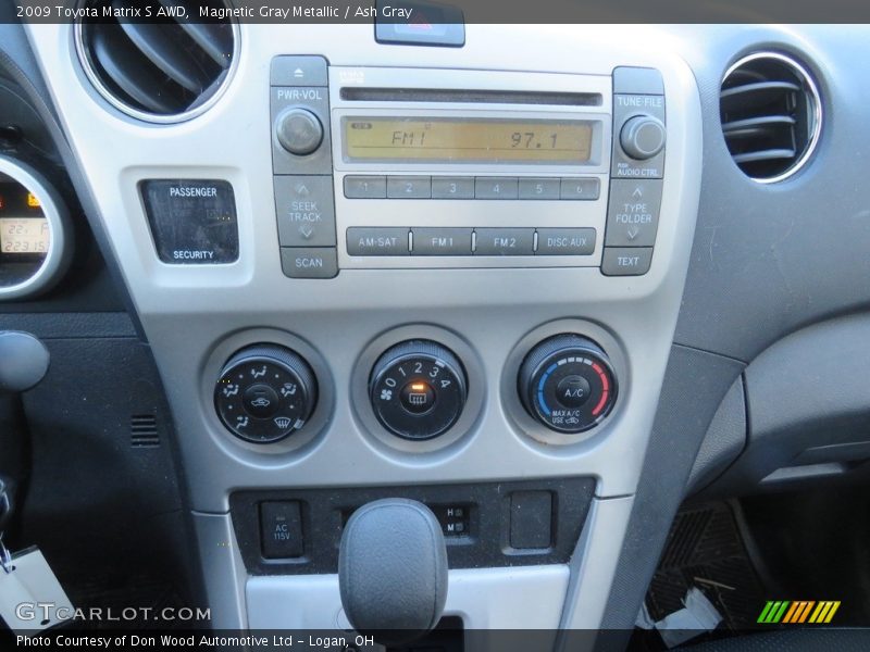 Magnetic Gray Metallic / Ash Gray 2009 Toyota Matrix S AWD