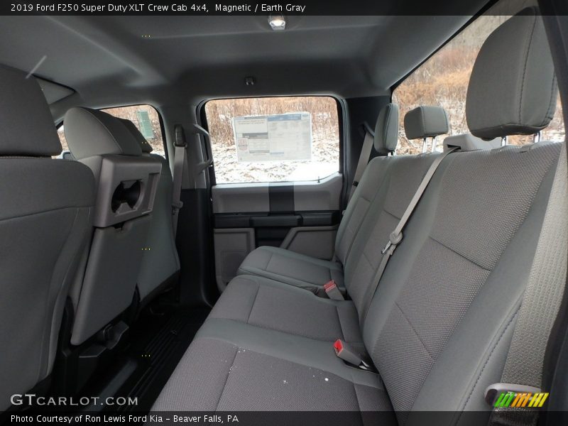 Rear Seat of 2019 F250 Super Duty XLT Crew Cab 4x4