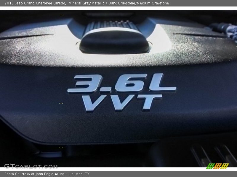 Mineral Gray Metallic / Dark Graystone/Medium Graystone 2013 Jeep Grand Cherokee Laredo
