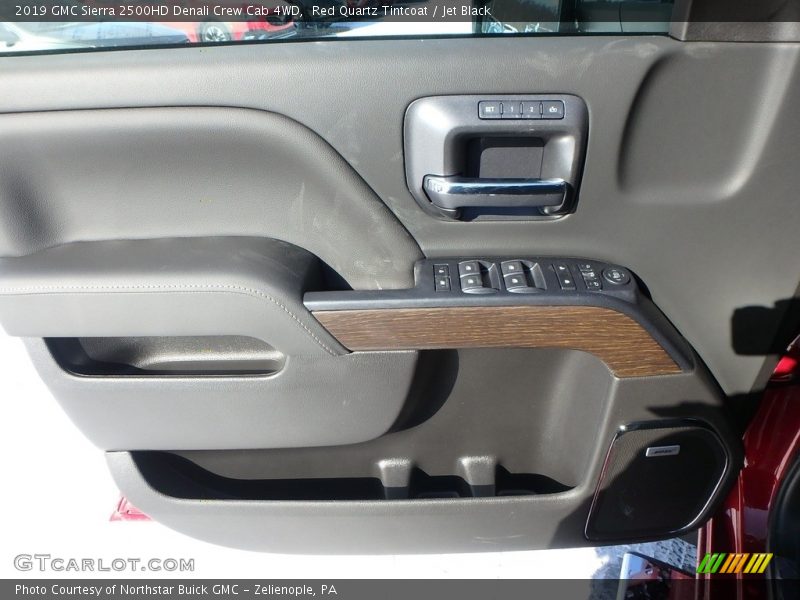 Red Quartz Tintcoat / Jet Black 2019 GMC Sierra 2500HD Denali Crew Cab 4WD