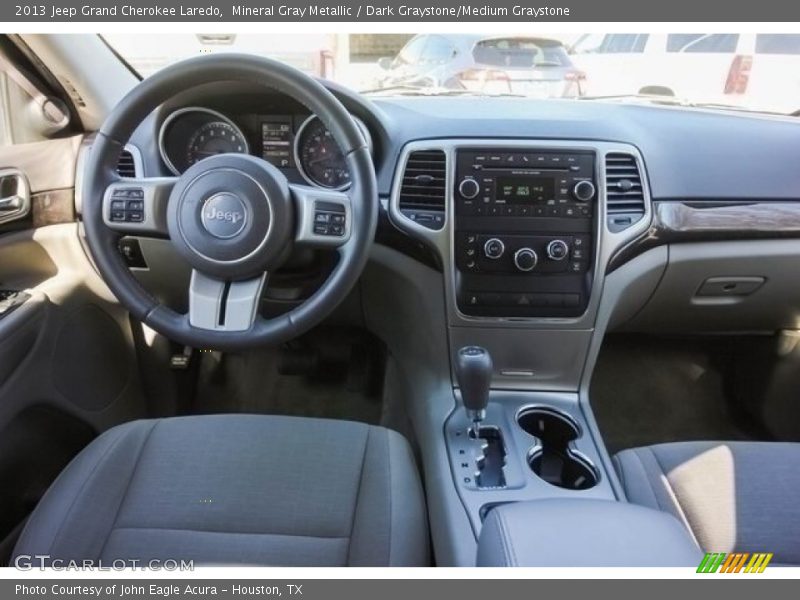 Mineral Gray Metallic / Dark Graystone/Medium Graystone 2013 Jeep Grand Cherokee Laredo