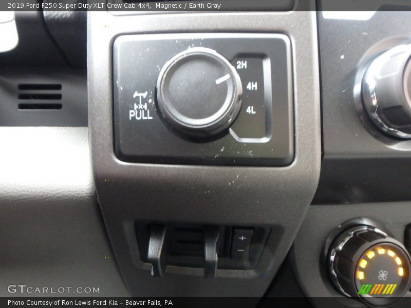 Controls of 2019 F250 Super Duty XLT Crew Cab 4x4