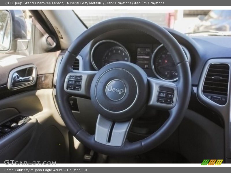 Mineral Gray Metallic / Dark Graystone/Medium Graystone 2013 Jeep Grand Cherokee Laredo