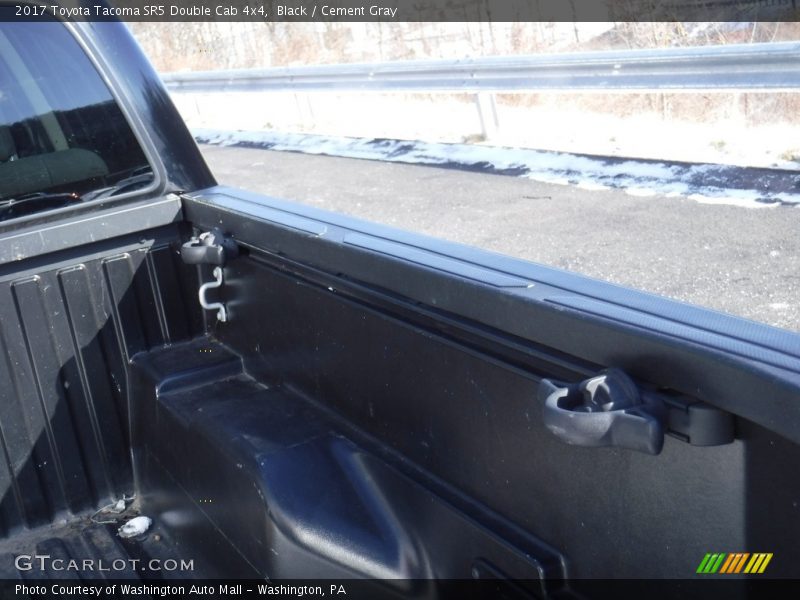 Black / Cement Gray 2017 Toyota Tacoma SR5 Double Cab 4x4