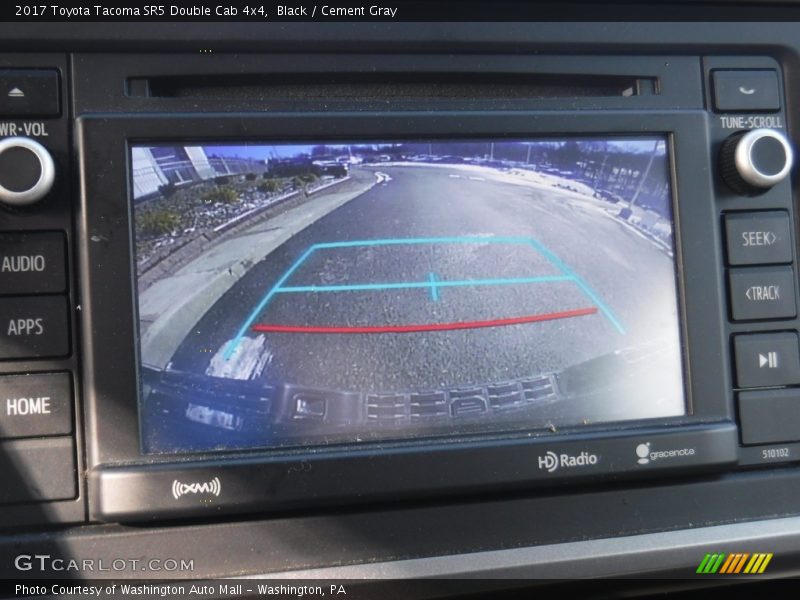 Black / Cement Gray 2017 Toyota Tacoma SR5 Double Cab 4x4