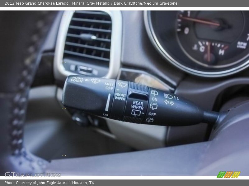 Mineral Gray Metallic / Dark Graystone/Medium Graystone 2013 Jeep Grand Cherokee Laredo