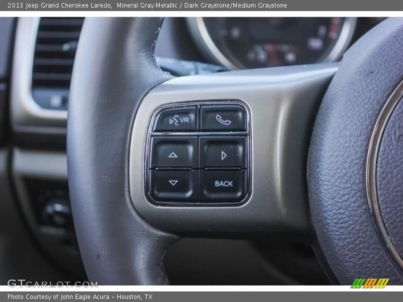 Mineral Gray Metallic / Dark Graystone/Medium Graystone 2013 Jeep Grand Cherokee Laredo