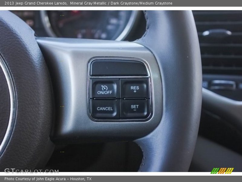 Mineral Gray Metallic / Dark Graystone/Medium Graystone 2013 Jeep Grand Cherokee Laredo