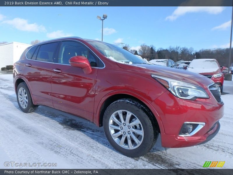 Front 3/4 View of 2019 Envision Essence AWD