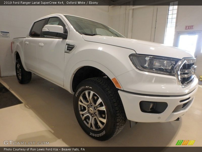 Front 3/4 View of 2019 Ranger Lariat SuperCrew 4x4