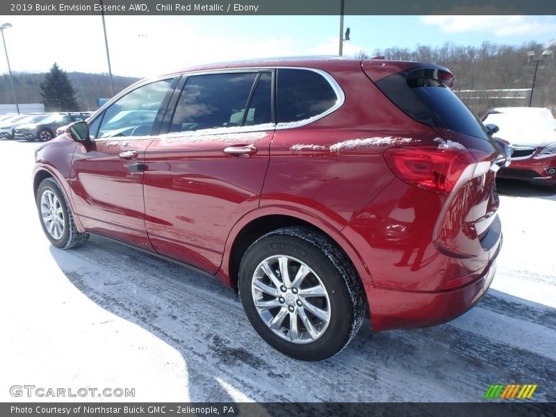 Chili Red Metallic / Ebony 2019 Buick Envision Essence AWD