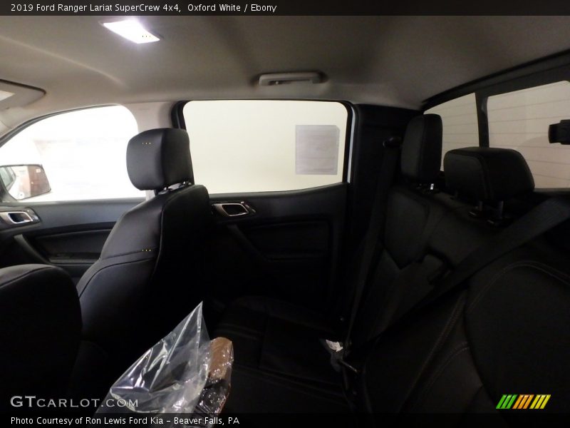 Oxford White / Ebony 2019 Ford Ranger Lariat SuperCrew 4x4