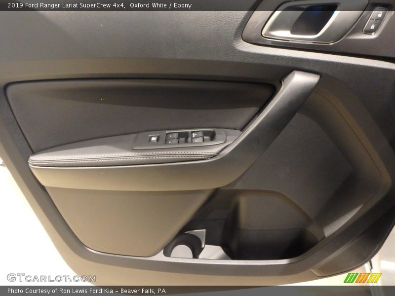 Door Panel of 2019 Ranger Lariat SuperCrew 4x4