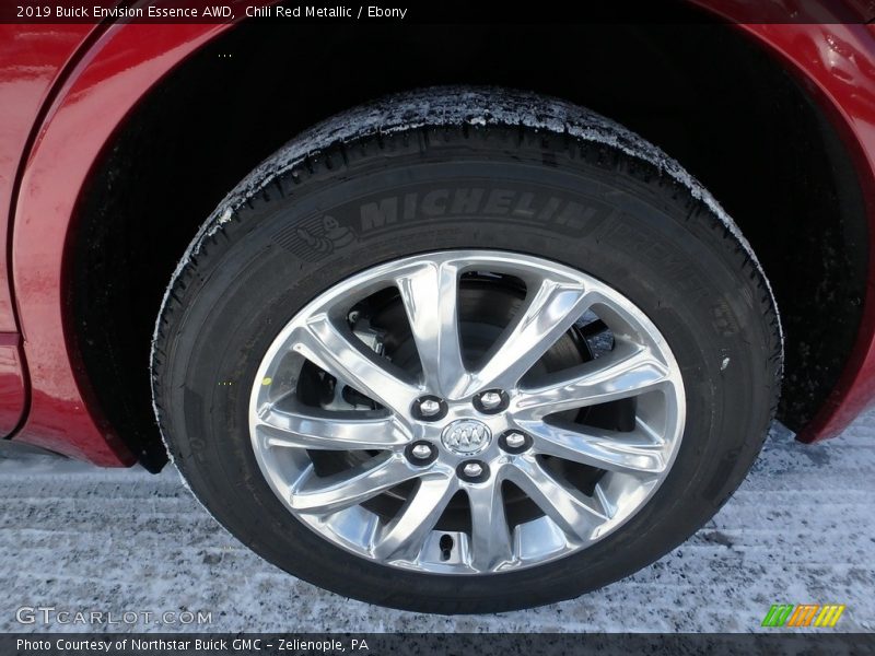 Chili Red Metallic / Ebony 2019 Buick Envision Essence AWD