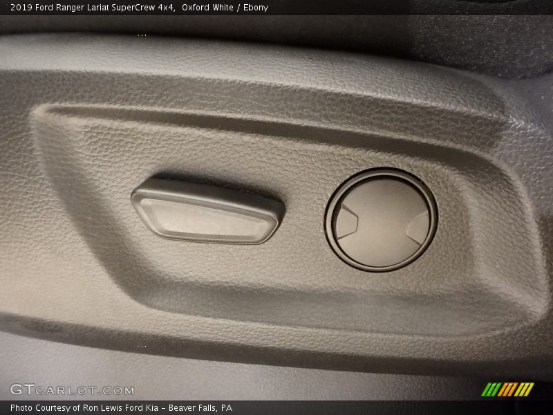Oxford White / Ebony 2019 Ford Ranger Lariat SuperCrew 4x4