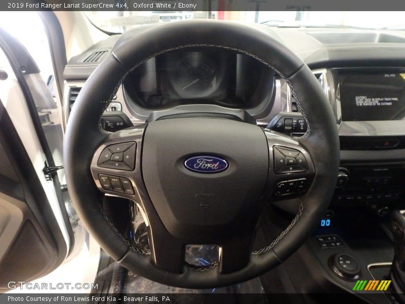  2019 Ranger Lariat SuperCrew 4x4 Steering Wheel
