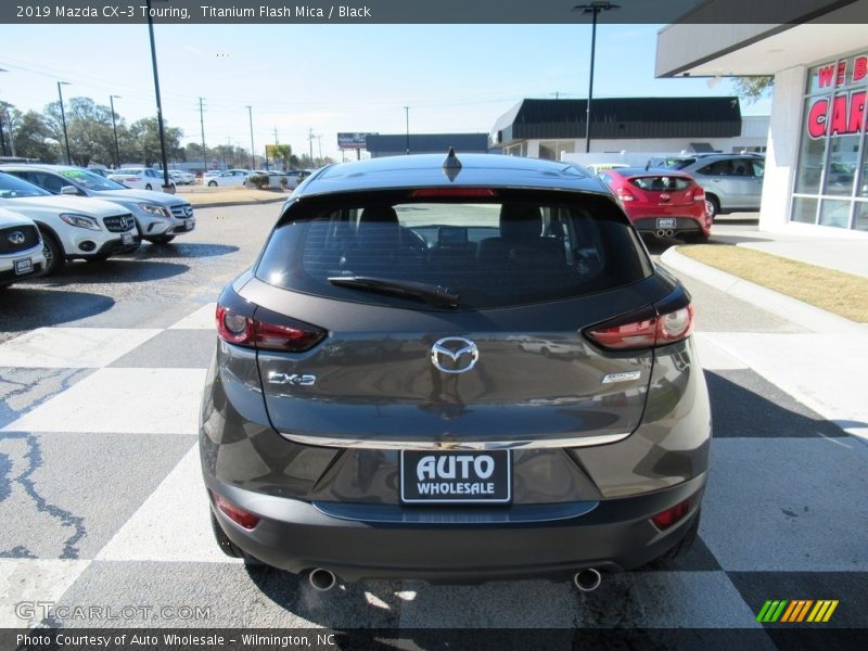 Titanium Flash Mica / Black 2019 Mazda CX-3 Touring