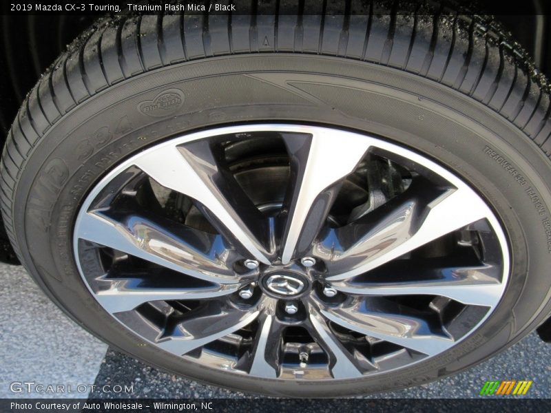 Titanium Flash Mica / Black 2019 Mazda CX-3 Touring