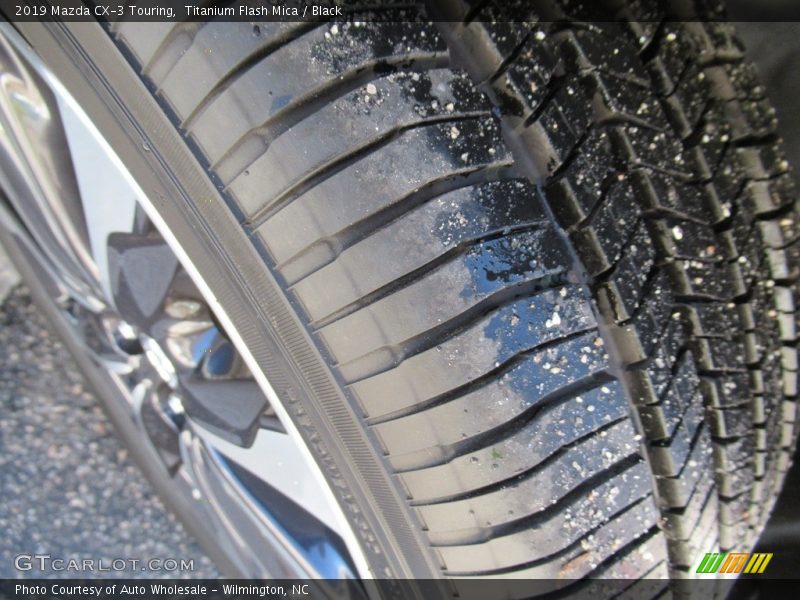 Titanium Flash Mica / Black 2019 Mazda CX-3 Touring